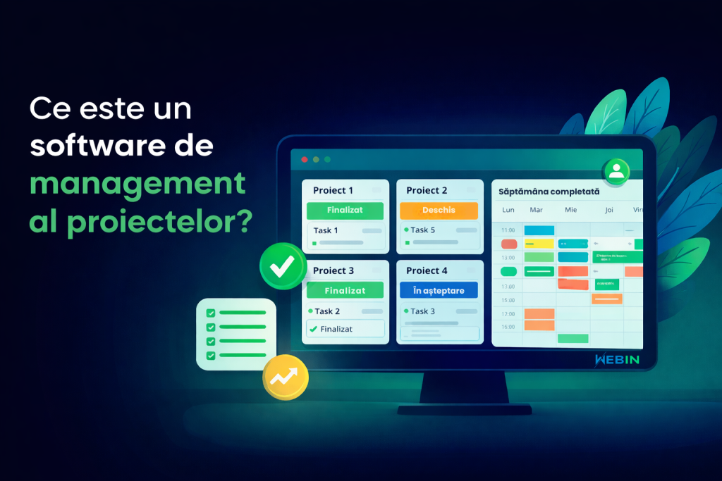 Ce este un software de management al proiectelor și cum ajută firmele din România